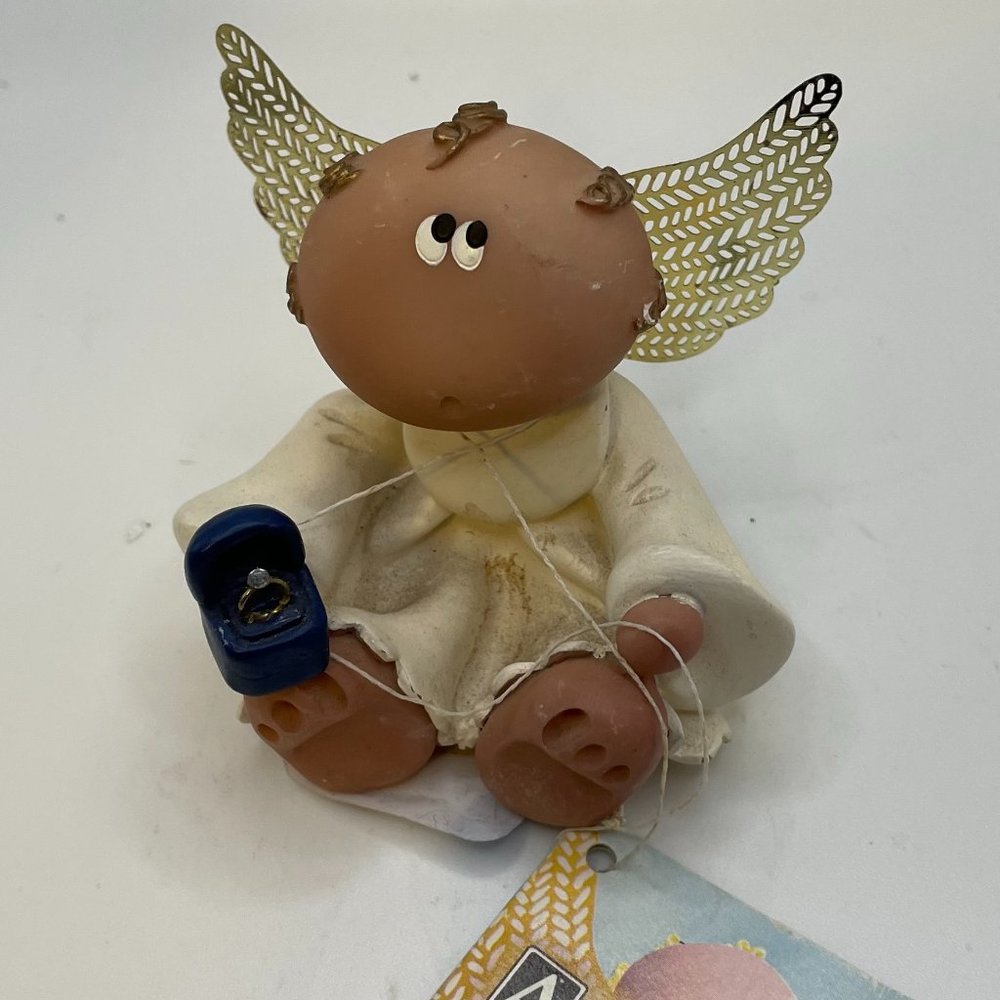 ANGEL CHEEKS "WEDDING GROOM HOLDING WEDDING RING" KIRK 2001'